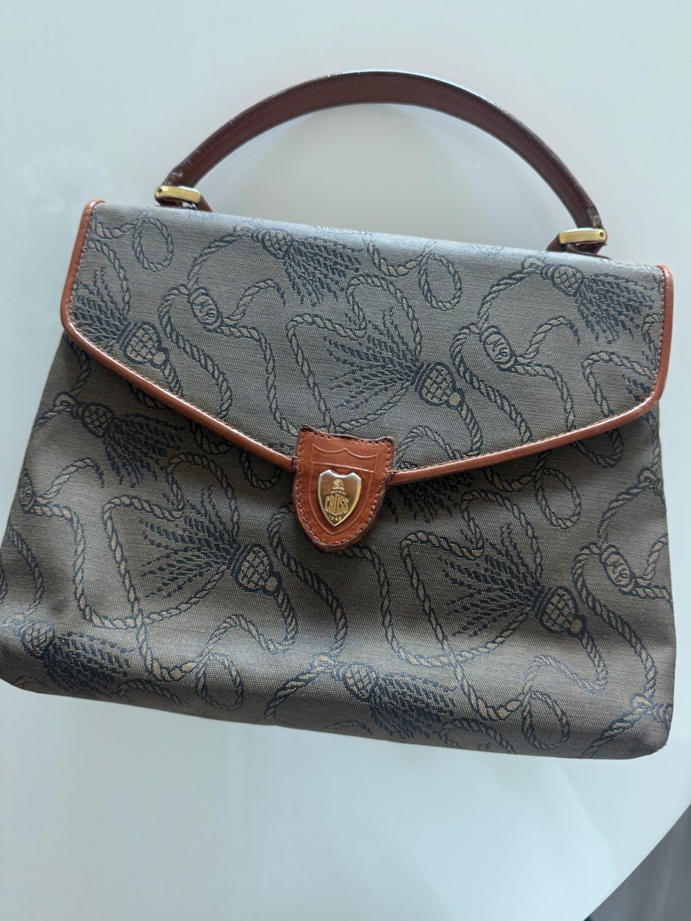 Vintage Mark Cross Shoulder Bag